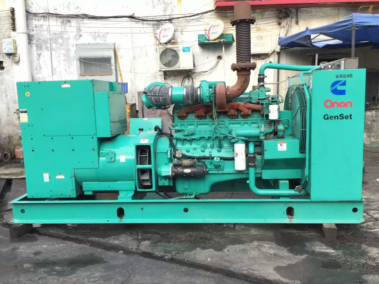 平和租赁发电机-柴油发电机不正常冒烟的原因